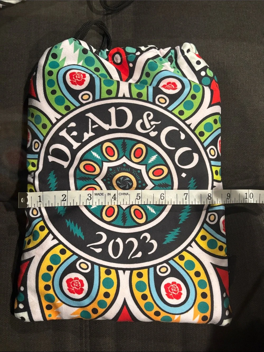 Dead & Co. 2023 Quick Dry Towel with Pouch